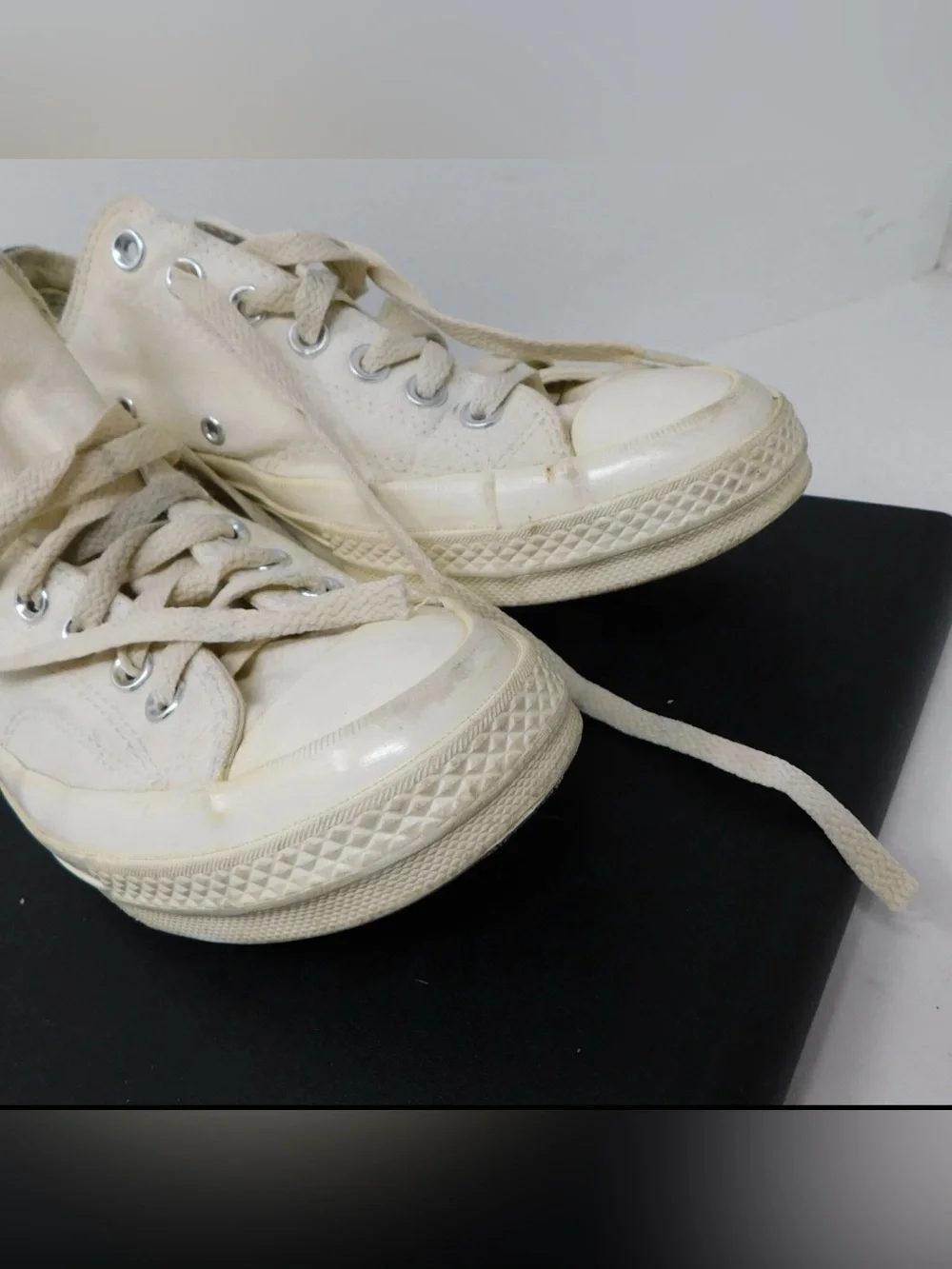 Comme Des Garcons x Converse Chuck Taylor Canvas Low-Top Sneakers Men’s 9 - Picture 2 of 9